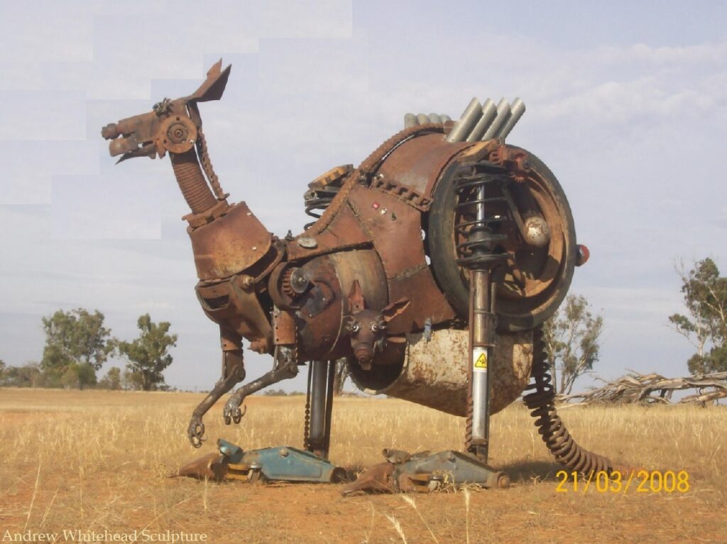 Andrew Whitehead Sculpture Creative Riverina